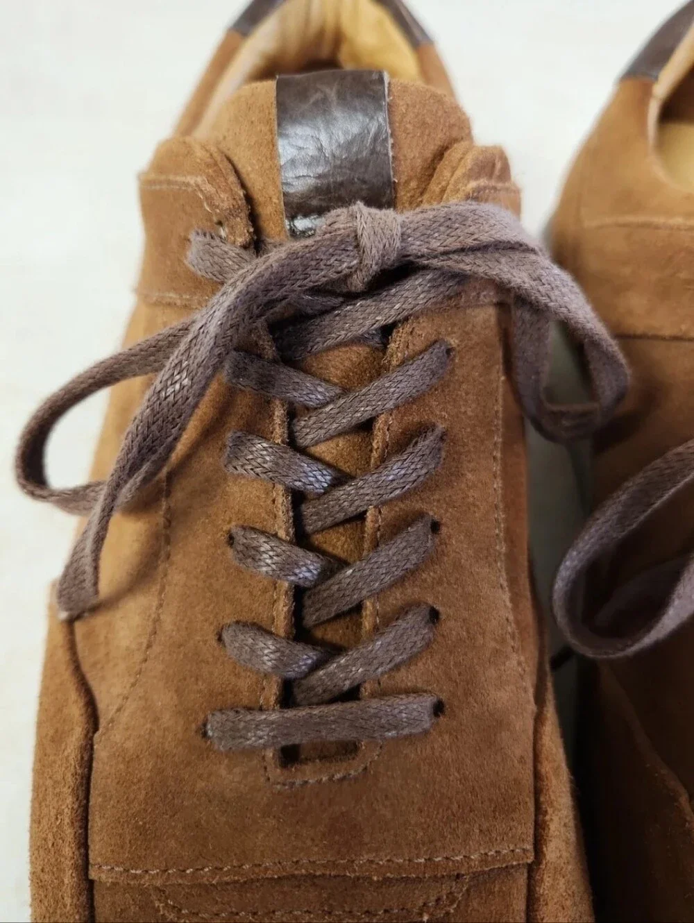Brothers United Buadonis Men's Brown Suede Sneakers Luxury Fashion Trainers S 11